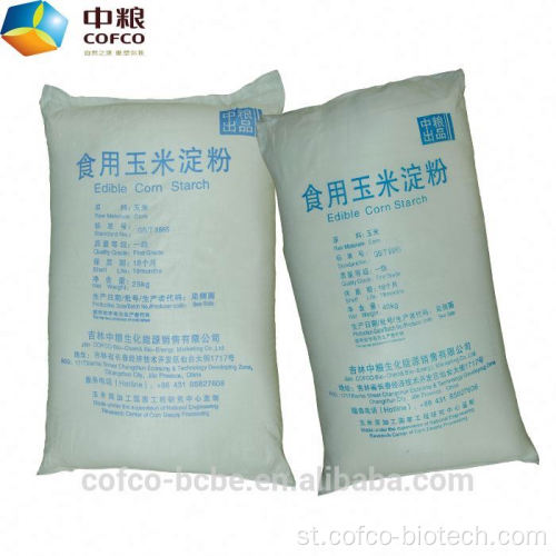 Biodegradable pla le poone starch